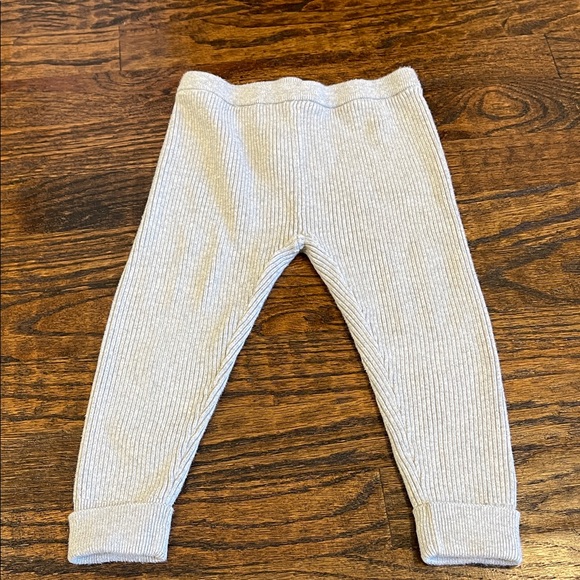 GAP Other - GAP Kids Light Gray Ribbed Leggings